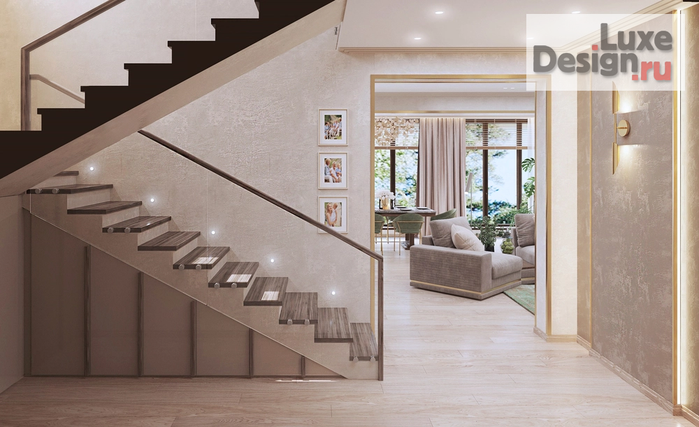 Дизайн интерьера частного дома "Двухэтажный дом 250 кв.м." (фото 6)