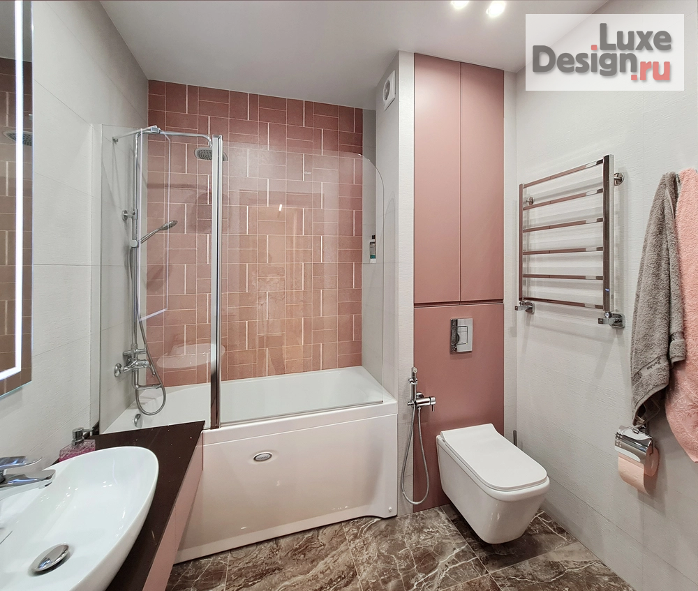 Дизайн интерьера трехкомнатной квартиры "Трехкомнатная квартира 85 кв.м." (фото 13)