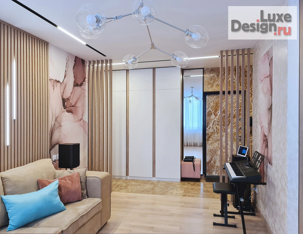 Дизайн интерьера трехкомнатной квартиры "Трехкомнатная квартира 85 кв.м." (фото 11)