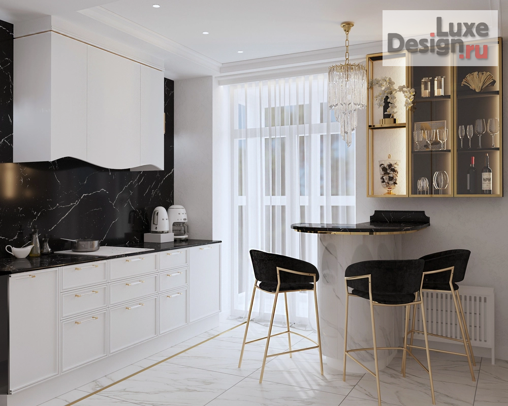 Дизайн интерьера трехкомнатной квартиры "Трехкомнатная квартира 110 кв.м." (фото 7)