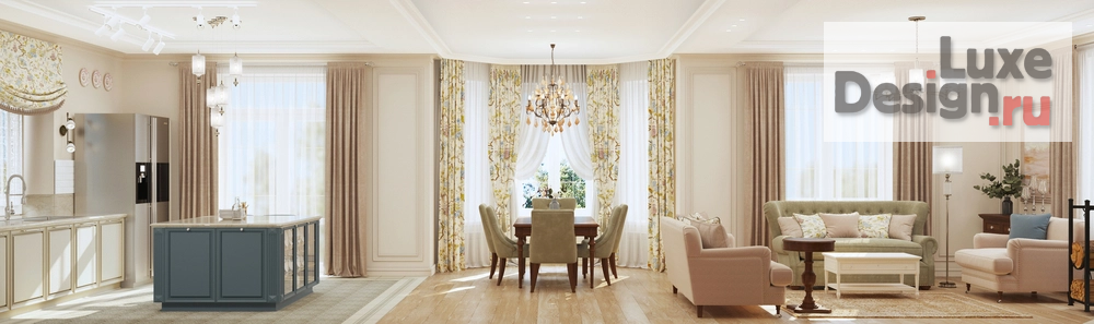 Дизайн интерьера загородного дома "Дом 200 кв.м. в Московской области" (фото 9)