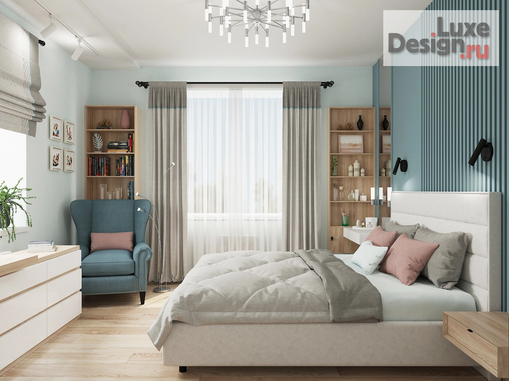 Дизайн интерьера комнаты "Дом в Московской области" (фото 2)