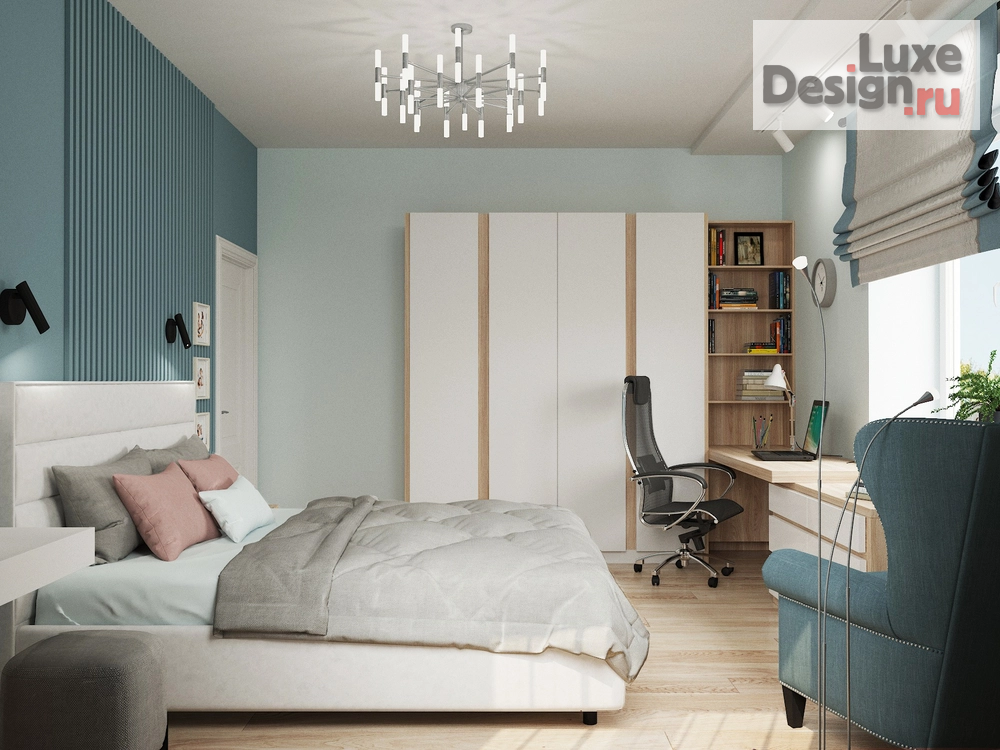 Дизайн интерьера комнаты "Дом в Московской области" (фото 3)