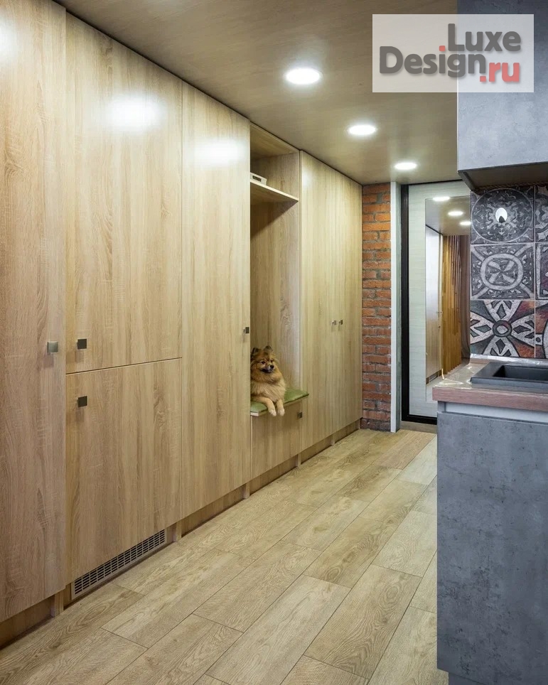 Дизайн интерьера апартаментов "Двухуровневая квартира в стиле Лофт" (фото 18)