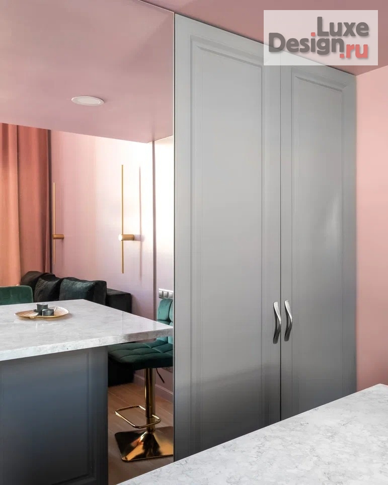 Дизайн интерьера апартаментов "Двухуровневая квартира в стиле Великого Гэтсби" (фото 19)