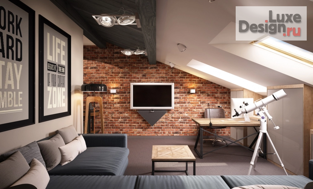 Дизайн интерьера загородного дома "Дизайн-проект загородного дома в КП "Суханово"" (фото 27)