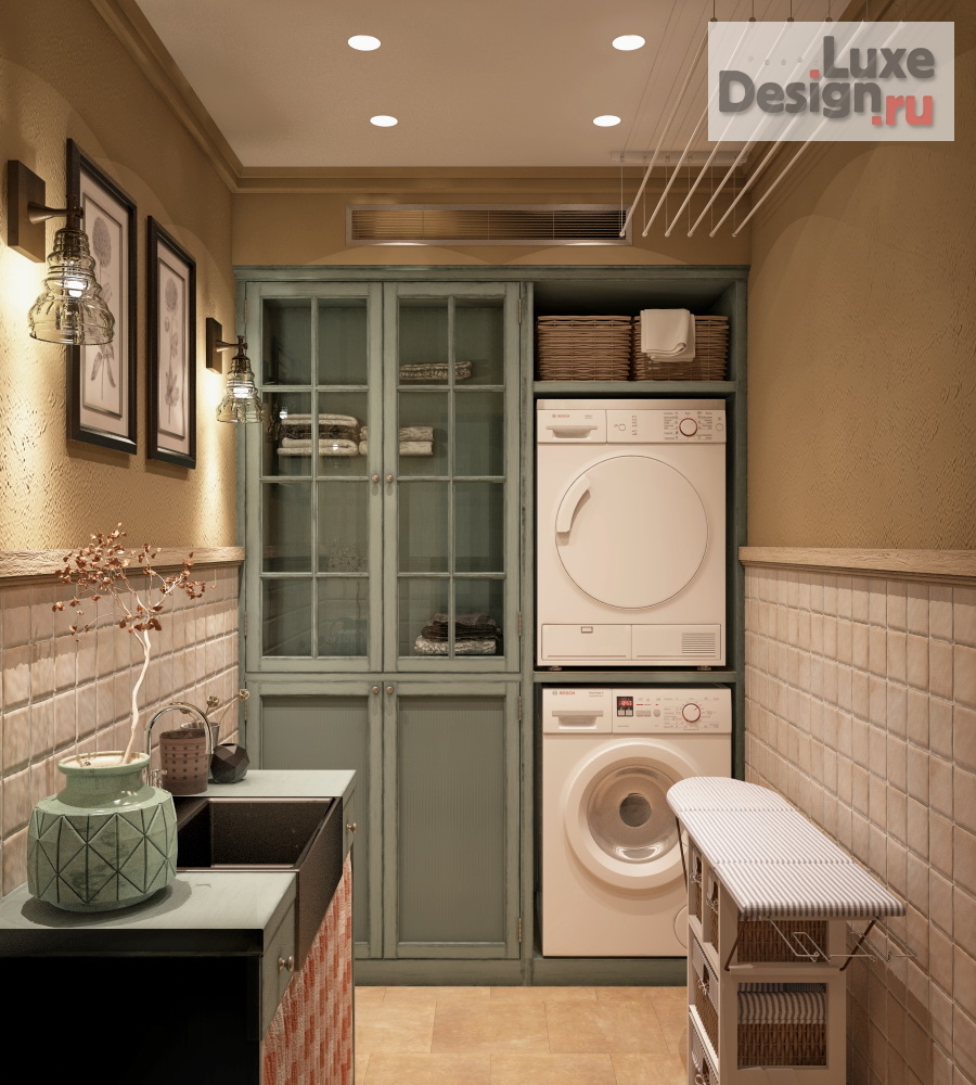 Дизайн интерьера загородного дома "Дизайн-проект загородного дома в КП "Суханово"" (фото 40)