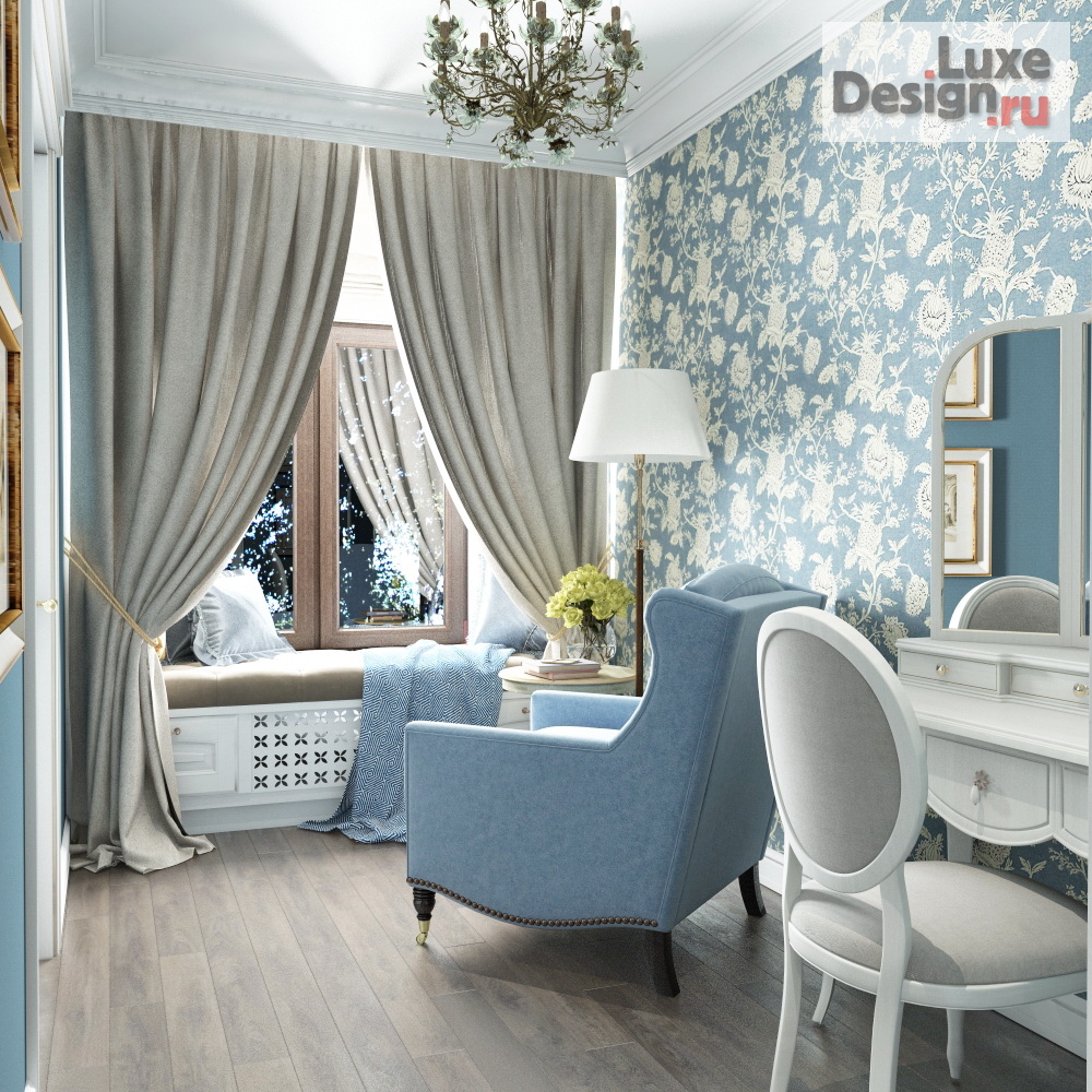 Дизайн интерьера загородного дома "Дизайн-проект загородного дома в КП "Суханово"" (фото 10)