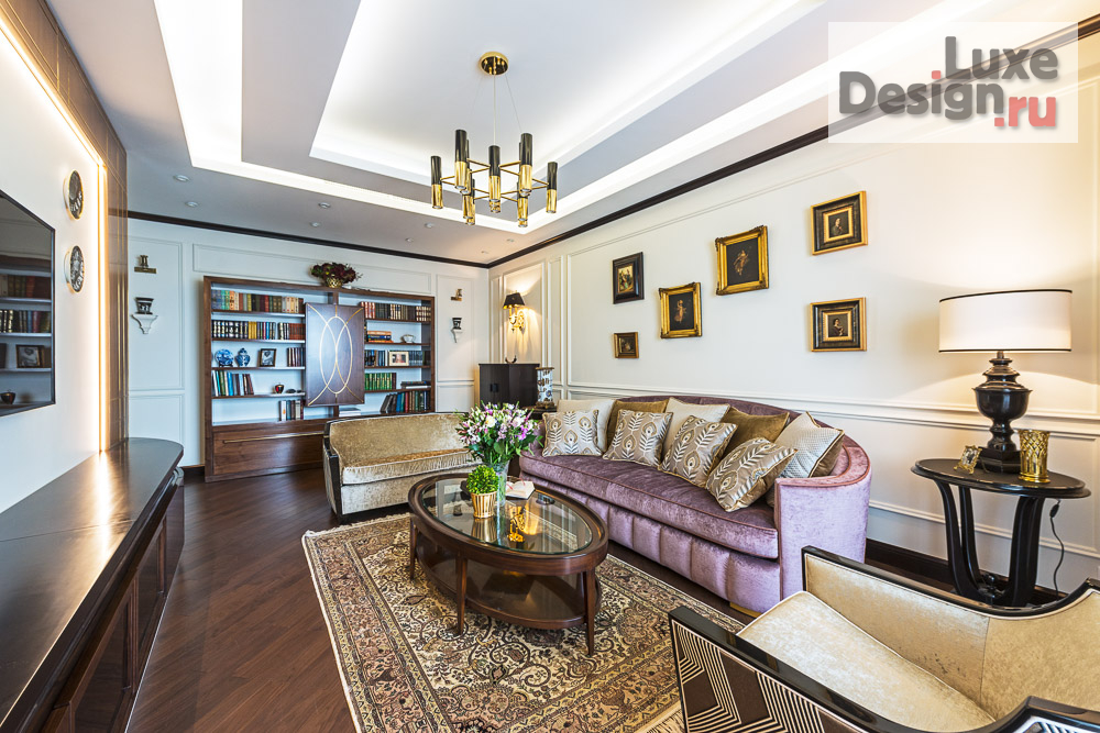 Дизайн интерьера квартиры "Реализованный дизайн-проект квартиры в ЖК "Английский квартал"" (фото 3)