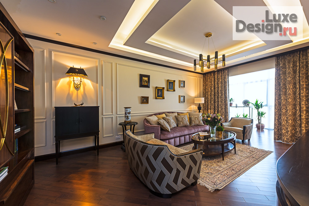 Дизайн интерьера квартиры "Реализованный дизайн-проект квартиры в ЖК "Английский квартал"" (фото 5)