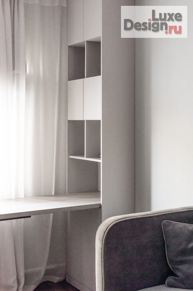 Дизайн интерьера трехкомнатной квартиры "ЖК Лесопарковая" (фото 5)