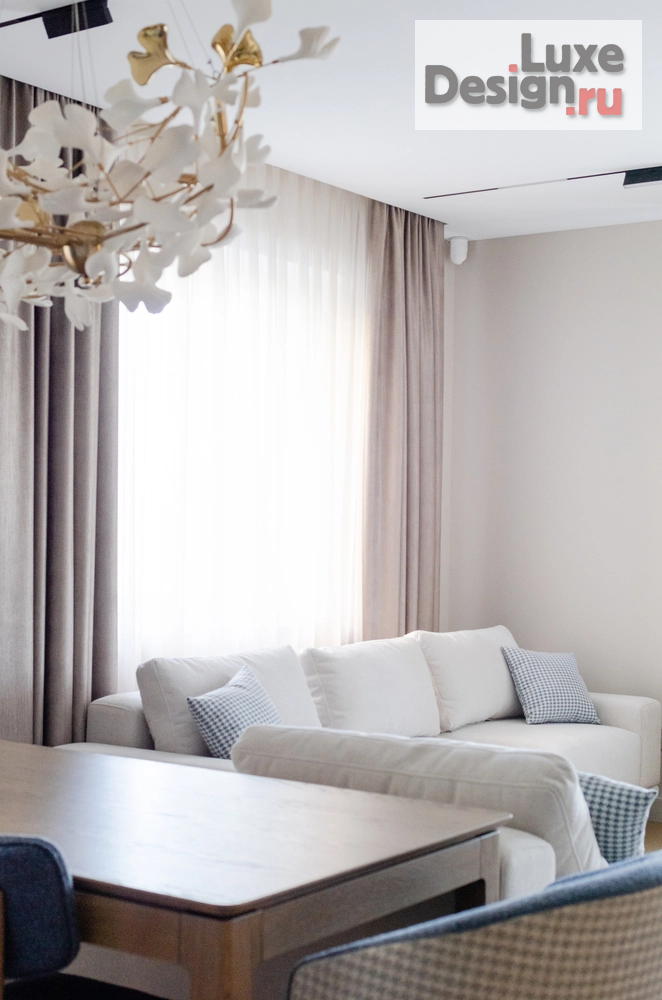 Дизайн интерьера трехкомнатной квартиры "Южная набережная" (фото 1)