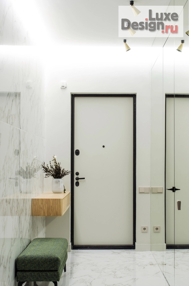 Дизайн интерьера четырехкомнатной квартиры "ЖК Перья" (фото 2)