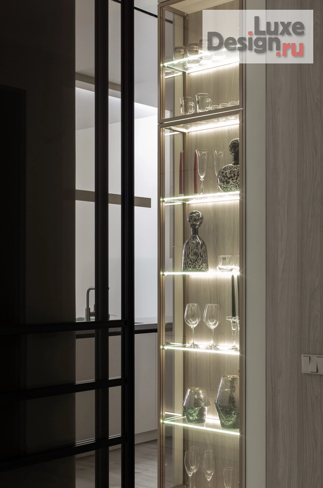 Дизайн интерьера четырехкомнатной квартиры "ЖК Перья" (фото 3)