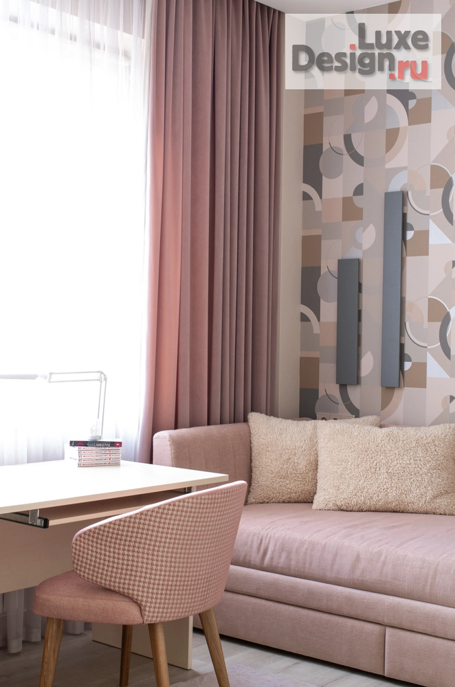 Дизайн интерьера четырехкомнатной квартиры "ЖК Перья" (фото 5)