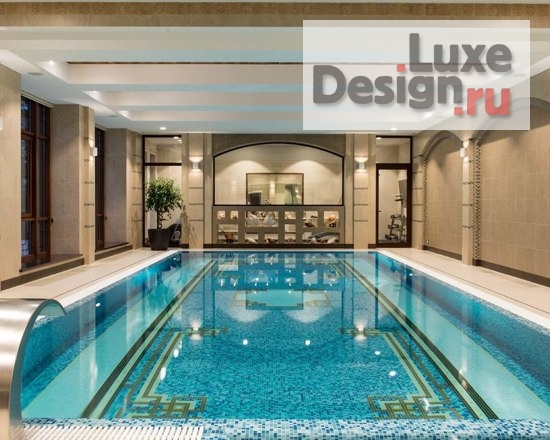 Дизайн интерьера сауны "Частный бассейн в загородном доме" (фото 14)