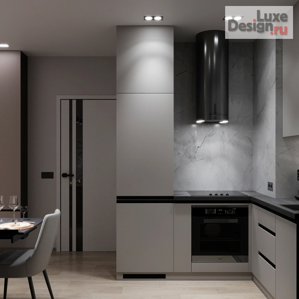 Дизайн интерьера двухкомнатной квартиры "Дизайн проект квартиры " (фото 4)