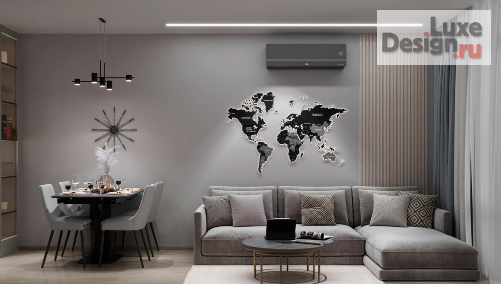 Дизайн интерьера двухкомнатной квартиры "Дизайн проект квартиры " (фото 8)