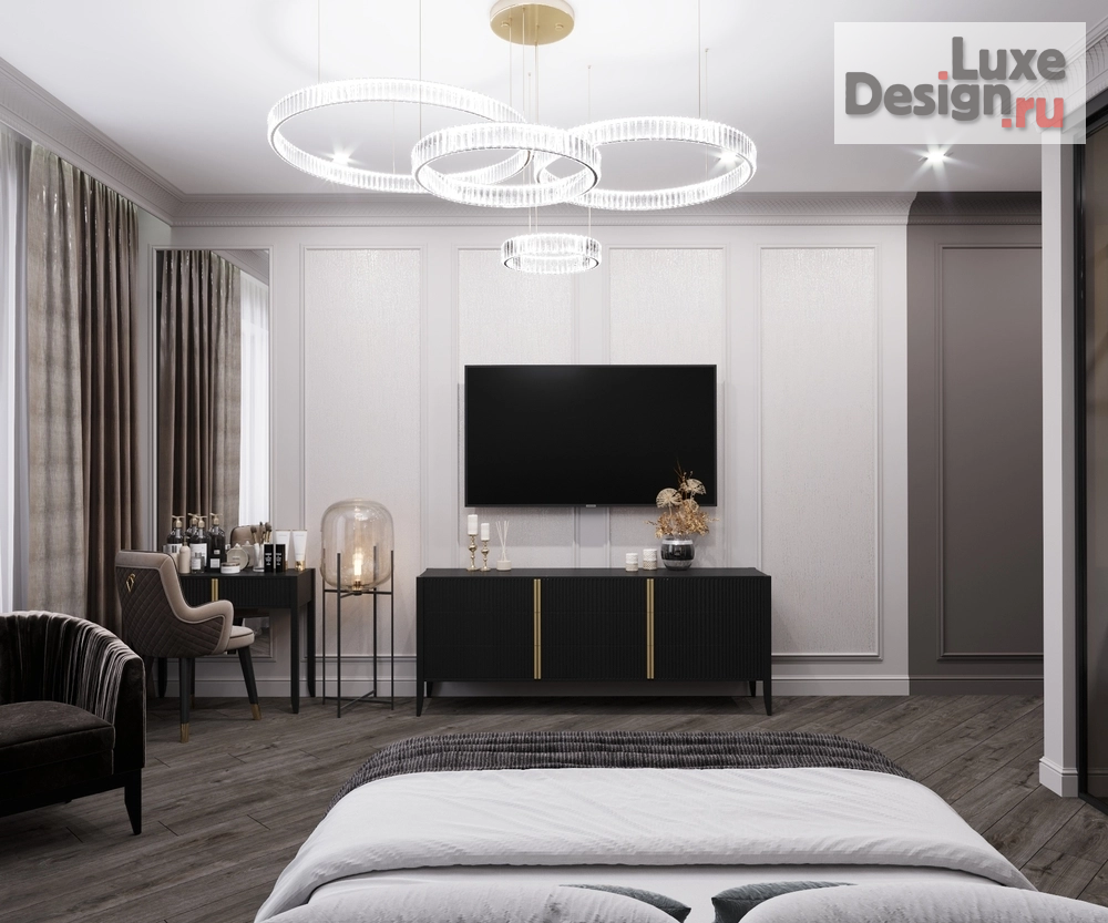 Дизайн интерьера частного дома "Дизайн спальни" (фото 1)