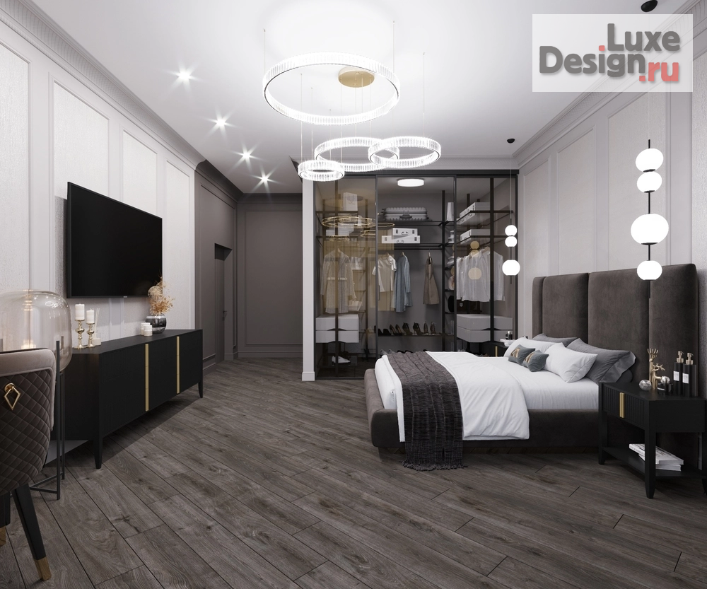 Дизайн интерьера частного дома "Дизайн спальни" (фото 3)