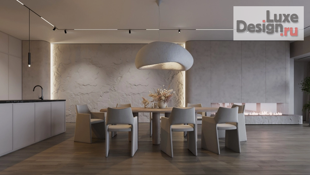 Дизайн интерьера гостиной "Квартира в башне Меркурий Сити Тауэр" (фото 7)