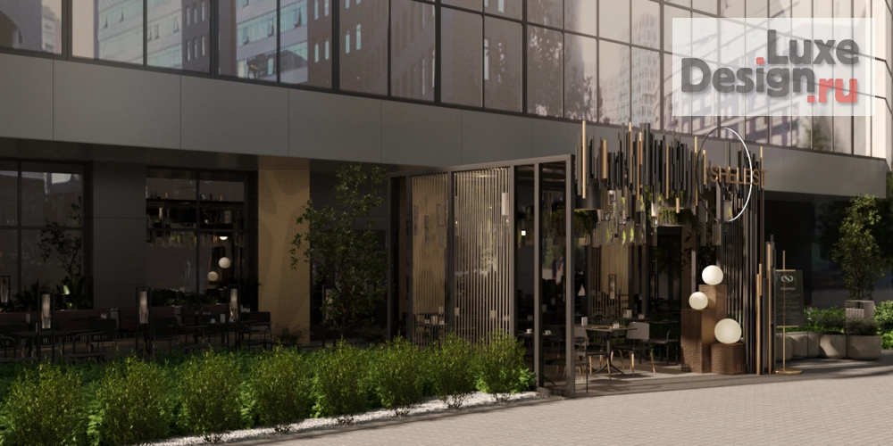 Дизайн интерьера ресторана "Проект летней веранды ресторана" (фото 4)