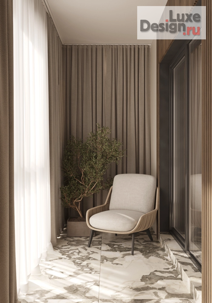 Дизайн интерьера трехкомнатной квартиры "Проект 3-х комнатной квартиры" (фото 14)