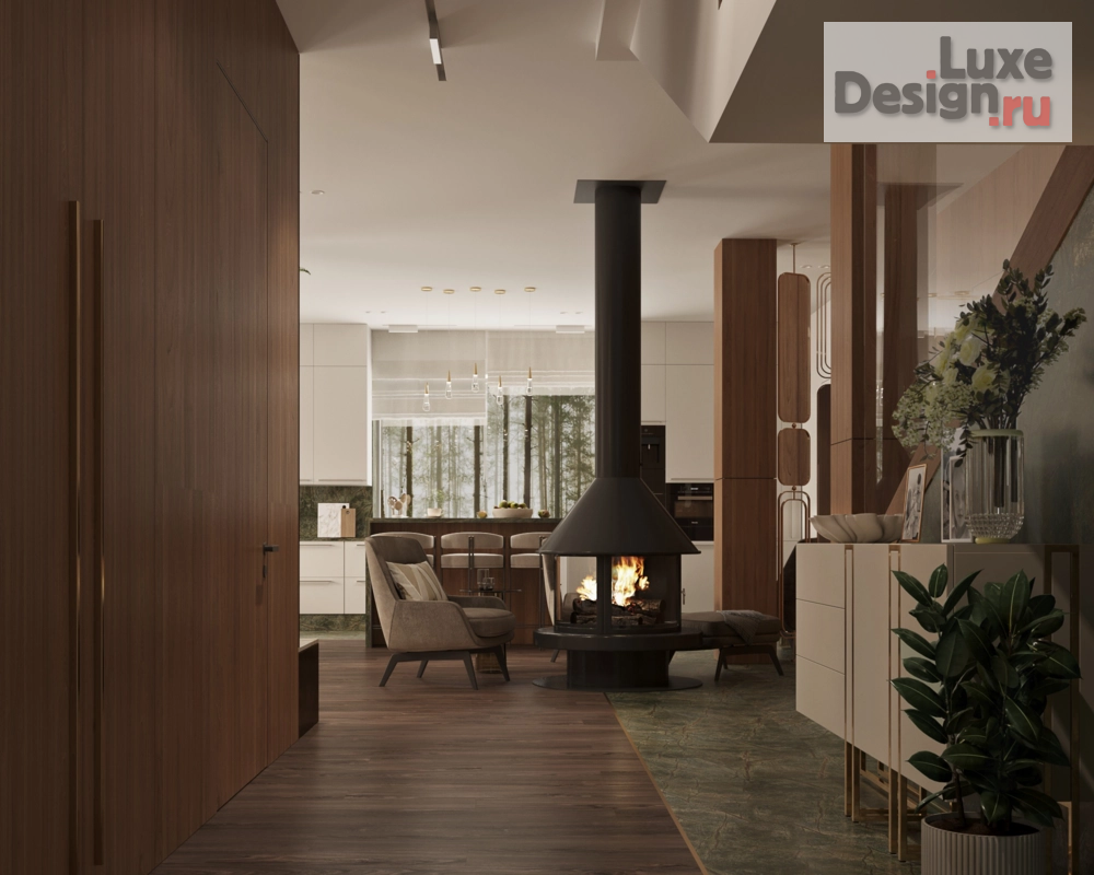 Дизайн интерьера загородного дома "Проект загородного дома" (фото 5)