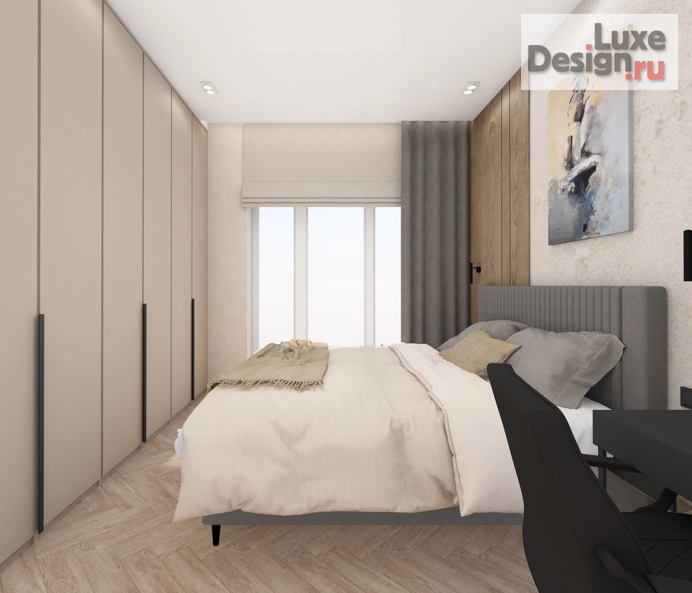 Дизайн интерьера коттеджа "Проект коттеджа для молодей семьи" (фото 6)