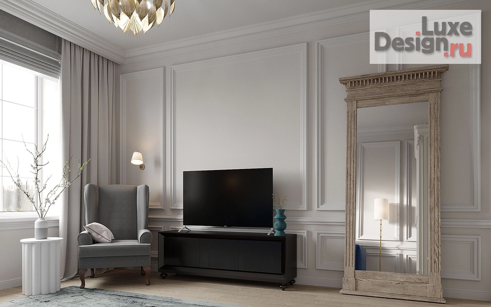 Дизайн интерьера загородного дома "Дом на Новой Риге" (фото 3)