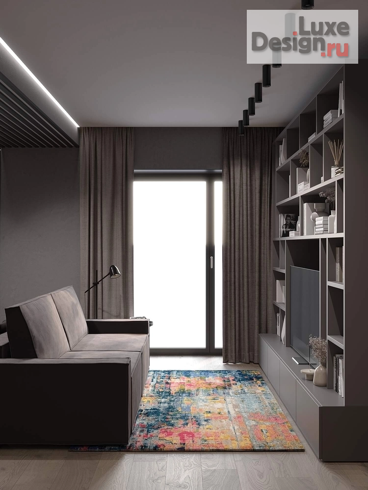 Дизайн интерьера двухкомнатной квартиры "Квартира в Д1" (фото 4)