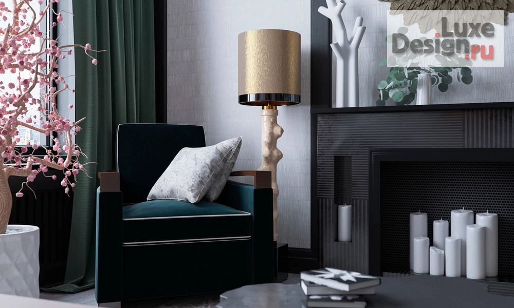 Дизайн интерьера трехкомнатной квартиры "Дом на Мосфильмовской" (фото 6)