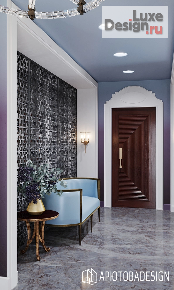 Дизайн интерьера трехкомнатной квартиры "ЖК Крестовский de Luxe" (фото 4)
