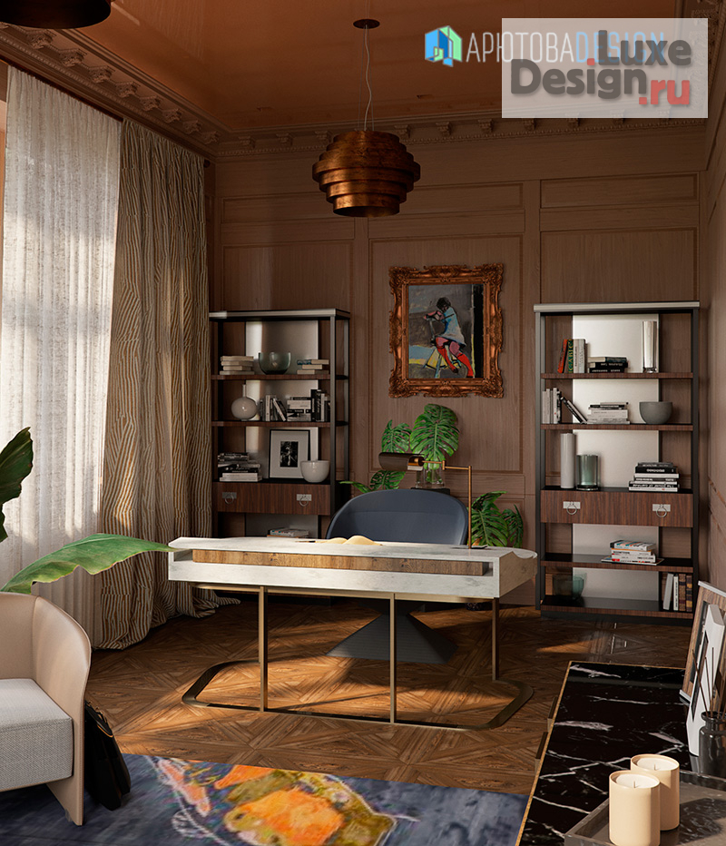 Дизайн интерьера пентхауса "Пентхаус в центре Москвы." (фото 4)