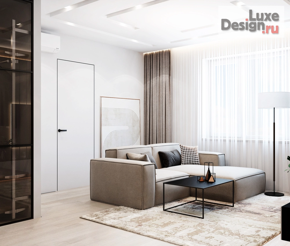 Дизайн интерьера трехкомнатной квартиры "Дизайн-проект 3-комнатной квартиры в Москве" (фото 8)