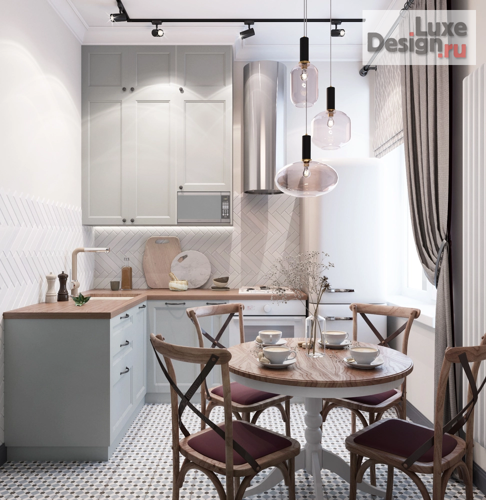 Дизайн интерьера двухкомнатной квартиры "Дизайн-проект 3-комнатной квартиры в Москве" (фото 8)