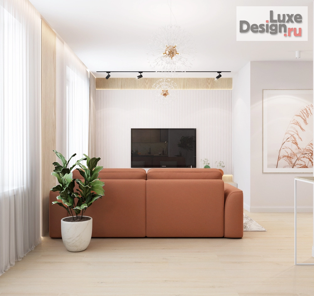 Дизайн интерьера трехкомнатной квартиры "Дизайн-проект 3-комнатной квартиры в Кирове" (фото 10)