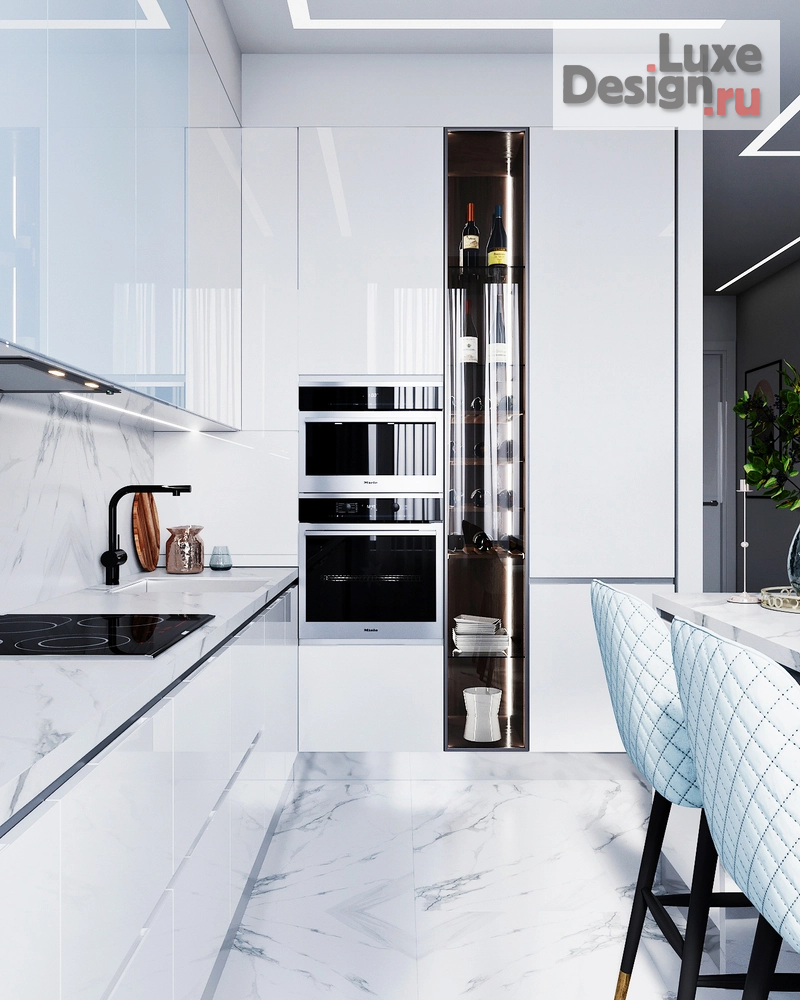 Дизайн интерьера двухкомнатной квартиры "Дизайн-проект 2-комнатной квартиры в Москве" (фото 8)