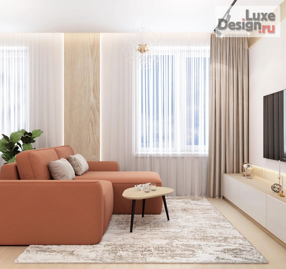 Дизайн интерьера трехкомнатной квартиры "Дизайн-проект 3-комнатной квартиры в Кирове" (фото 11)