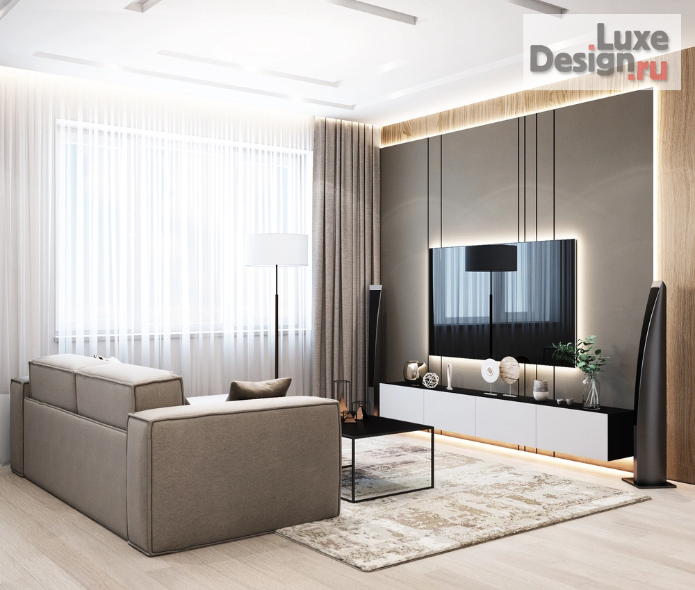 Дизайн интерьера трехкомнатной квартиры "Дизайн-проект 3-комнатной квартиры в Москве" (фото 10)