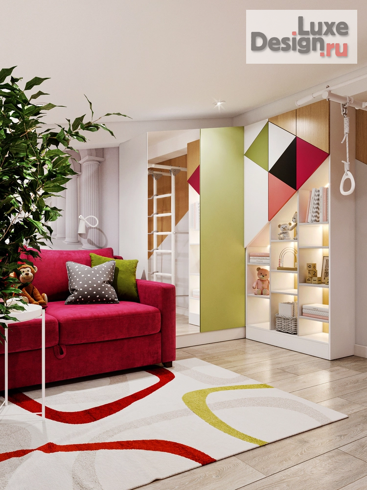 Дизайн интерьера двухкомнатной квартиры "Дизайн-проект 2-комнатной квартиры в Москве" (фото 10)