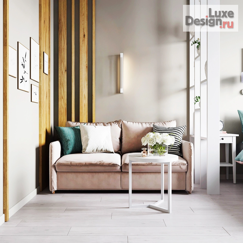 Дизайн интерьера двухкомнатной квартиры "Дизайн-проект 2-комнатной квартиры в Москве" (фото 16)