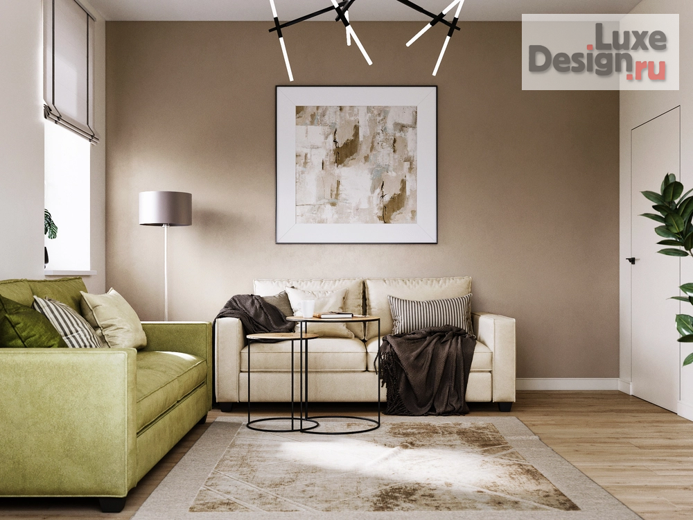 Дизайн интерьера загородного дома "Дизайн-проект частного дома в Подмосковье" (фото 13)