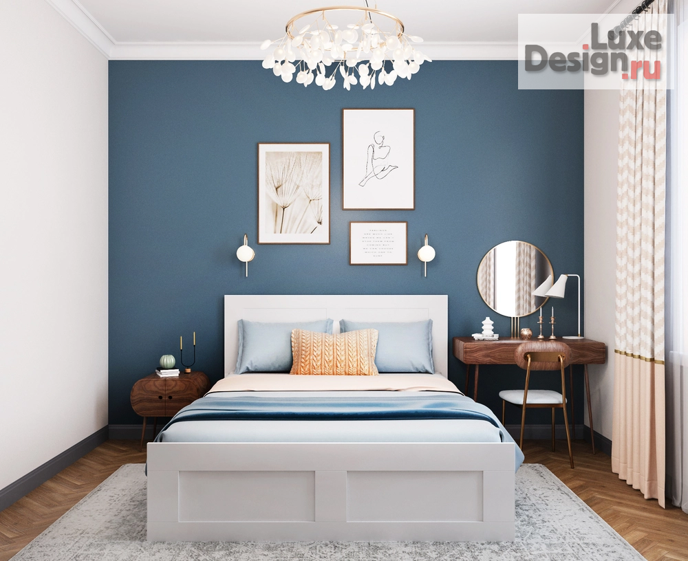 Дизайн интерьера двухкомнатной квартиры "Дизайн-проект 3-комнатной квартиры в Москве" (фото 14)