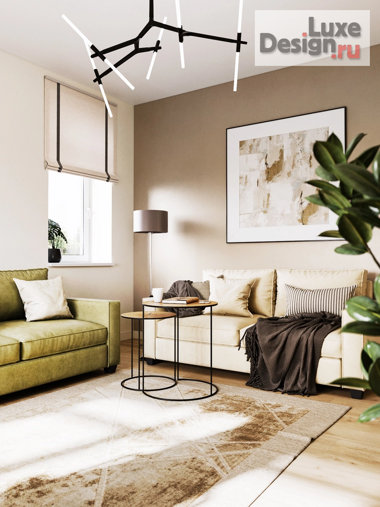 Дизайн интерьера загородного дома "Дизайн-проект частного дома в Подмосковье" (фото 14)