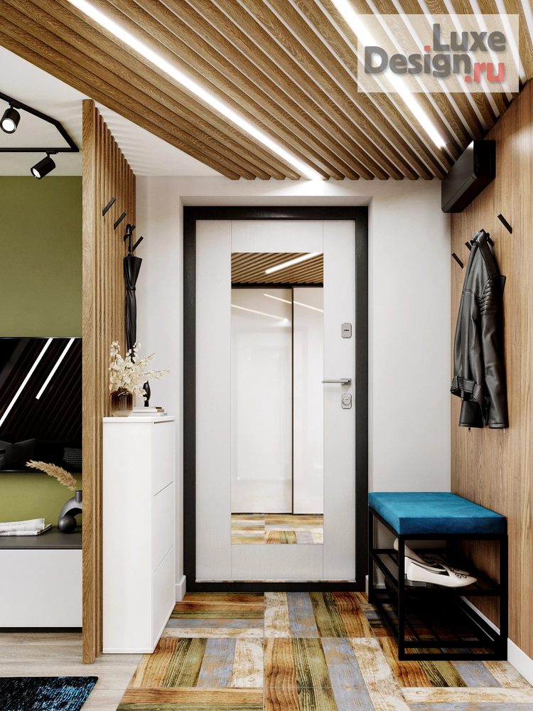 Дизайн интерьера двухкомнатной квартиры "Дизайн-проект 2-комнатной квартиры в Москве" (фото 2)