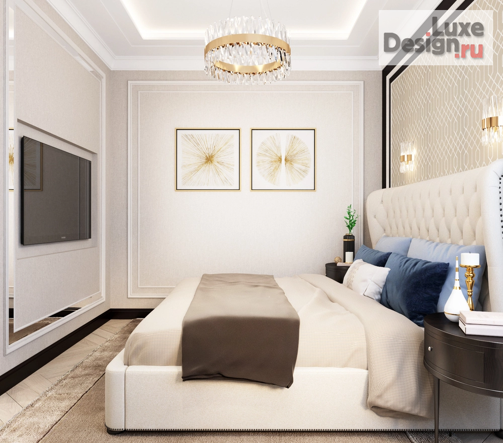 Дизайн интерьера трехкомнатной квартиры "Дизайн-проект 3-комнатной квартиры в Москве" (фото 16)