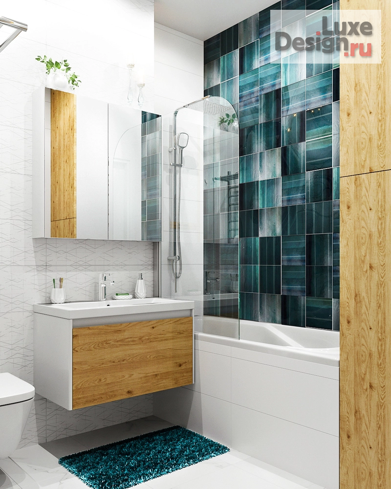 Дизайн интерьера двухкомнатной квартиры "Дизайн-проект 2-комнатной квартиры в Москве" (фото 19)