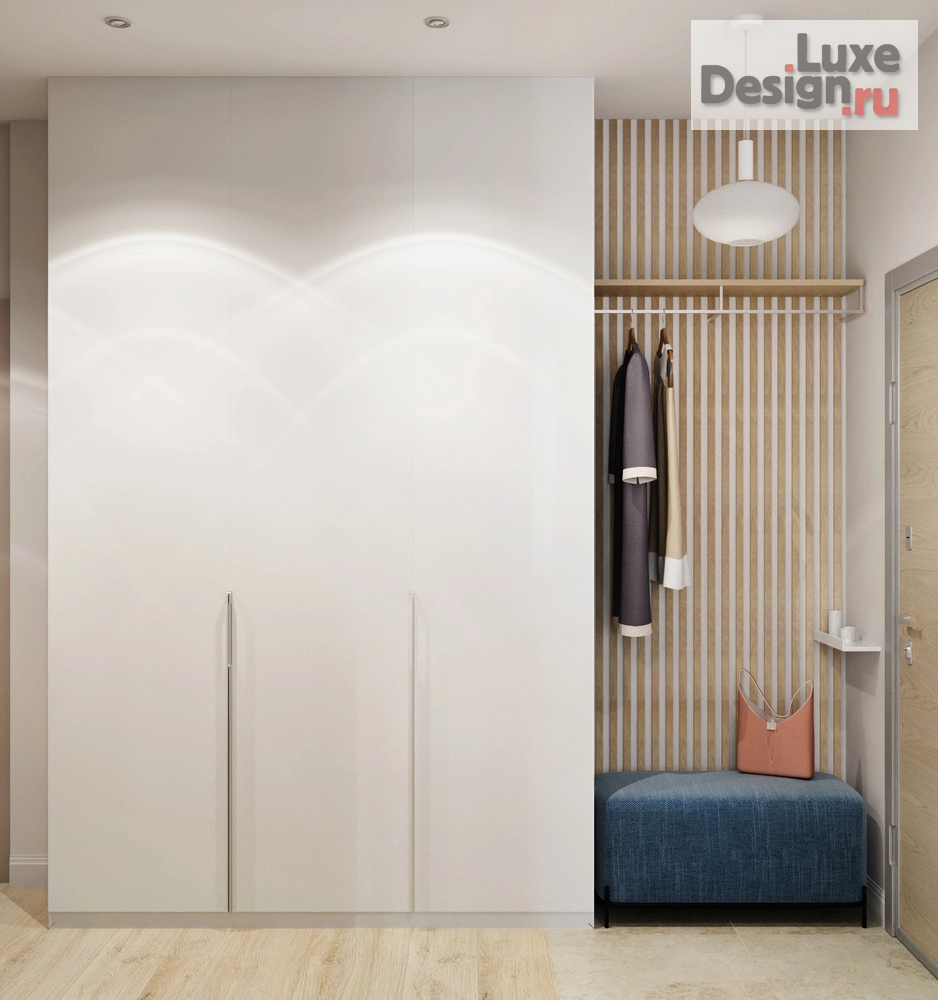 Дизайн интерьера трехкомнатной квартиры "Дизайн-проект 3-комнатной квартиры в Кирове" (фото 3)