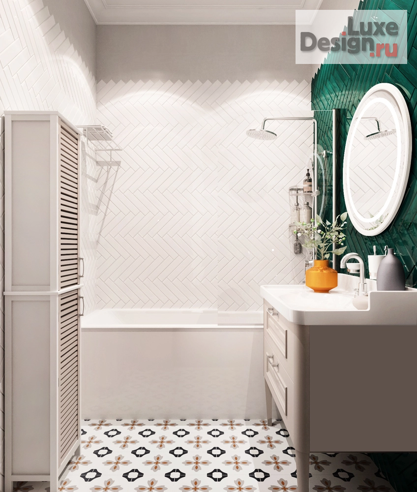 Дизайн интерьера двухкомнатной квартиры "Дизайн-проект 3-комнатной квартиры в Москве" (фото 18)